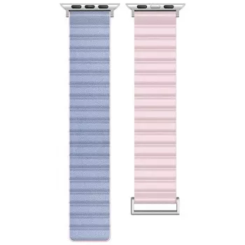 Beline Magnetic Pro Apple Watch siksniņa 38/40/41mm Rozā/Sierra Blue