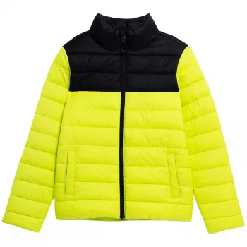 4F zēnu pūka jaka Juicy Green 4FJSS23TDJAM077 45S 128. izmērs