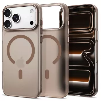 Tech-Protect Magzero MagSafe maciņš iPhone 17 Pro / 18 Pro, matēti tuksneša zelta krāsā