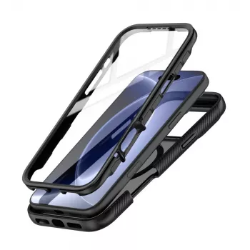 Tech-Protect Defense MagSafe Maciņš iPhone 17 Pro / 18 Pro matēti melns