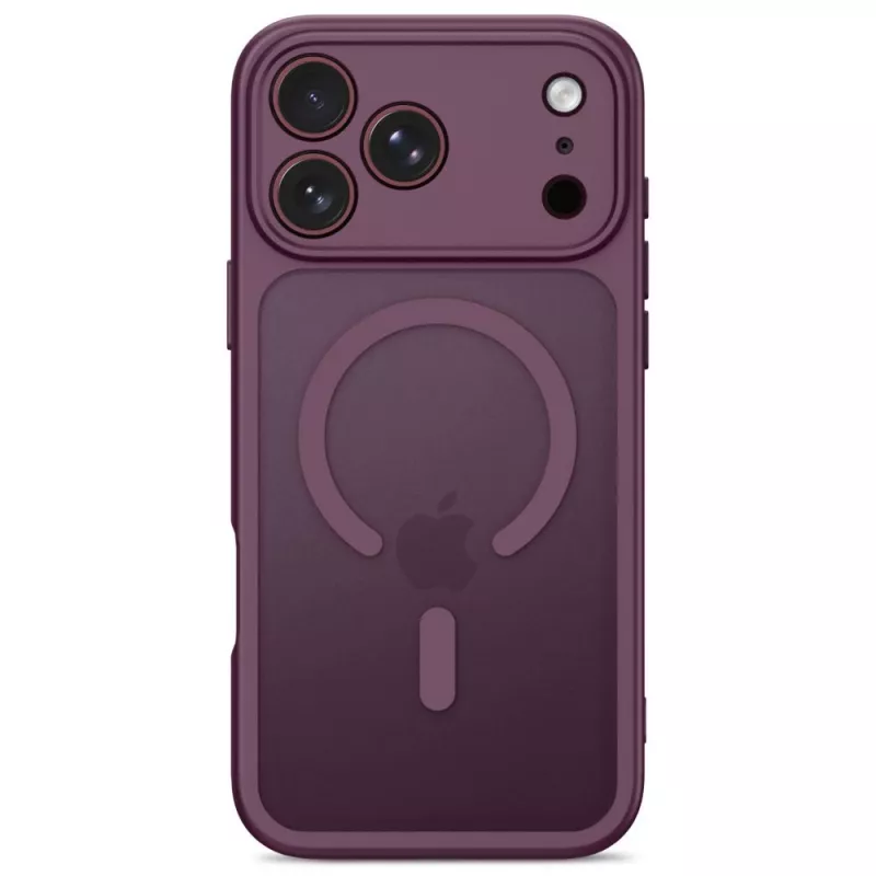 Tech-Protect Basicmag Magsafe iPhone 17 Pro Max / 18 Pro Max Matēti tumšais ķirsis