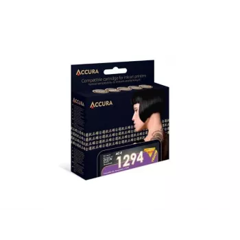 Accura saderīga dzeltenā tintes kasetne Epson T1294 XL augstas ietilpības
