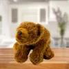 LEAN TOYS mīkstā rotaļlieta Brūns lācis 28 cm