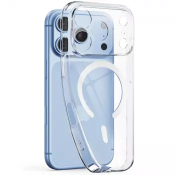 Tech-Protect Flexair MagSafe maciņš iPhone 17 Pro / 18 Pro - caurspīdīgs