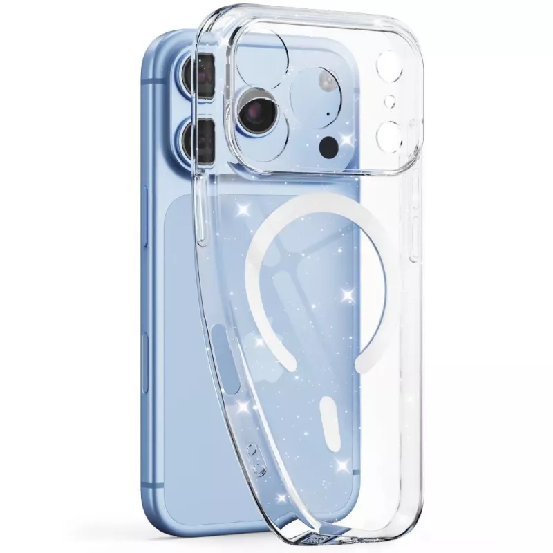 Tech-Protect Flexair MagSafe vāciņš iPhone 17 Pro / 18 Pro - Glitter