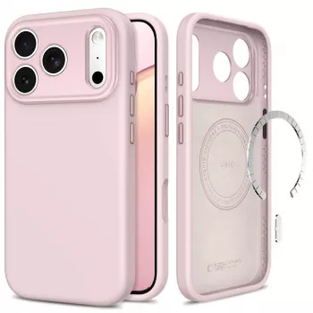 Tech-Protect Uniq MagSafe caurspīdīgs maciņš iPhone 17 Pro / 18 Pro, Soft Pink