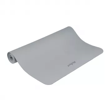 REBEL ACTIVE TPE vingrošanas paklājiņš 200x115x1 cm pelēks - Joga, Pilates, Fitness