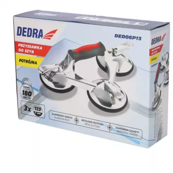 DEDRA DED06P13 vakuuma satvērējs 40 kg, viens kauss, 118 mm