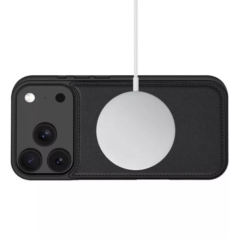Tech-Protect MagSafe maks iPhone 17 Pro Max / 18 Pro Max, mati melns