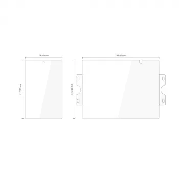 TECH-PROTECT Easy Set Fit+ 4-in-1 aizsardzības komplekts Samsung Galaxy Z Fold 8 – caurspīdīgs (plēve un stikls)