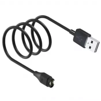 Beline USB-A lādēšanas kabelis Garmin viedpulksteņiem 1m melns