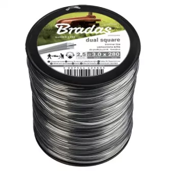 Bradas ZRK3025KG Augu siešanas stieple 30m zaļa, 2,5mm tērauda serde ar plastmasas pārklājumu un griezēju