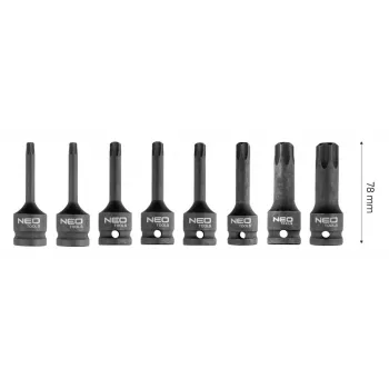 NEO TOOLS 10-257 galatslēgas uzgaļu komplekts