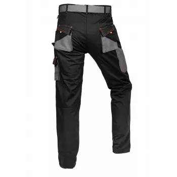 NEO Tools 81-238-XL aizsargbikses ar 9 kabatām un pastiprinātiem ceļiem, pelēk/melna, XL izmērs