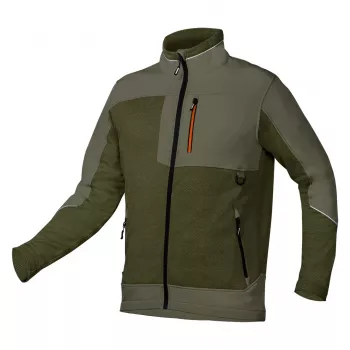 NEO TOOLS Softshell Sweatshirt OUTDOOR pudelzaļā krāsā XXXL