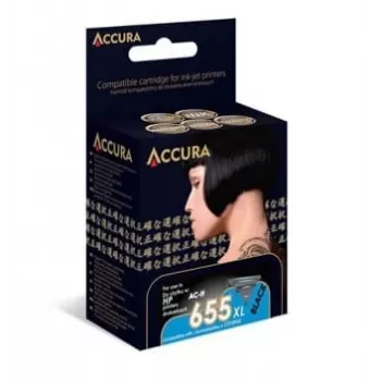 Accura saderīga melnā tintes kasetne HP 655XL (CZ109AE) High Yield