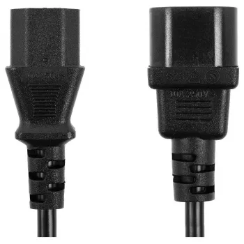 Accura C13–C14 VDE strāvas vads 1,8 m melns