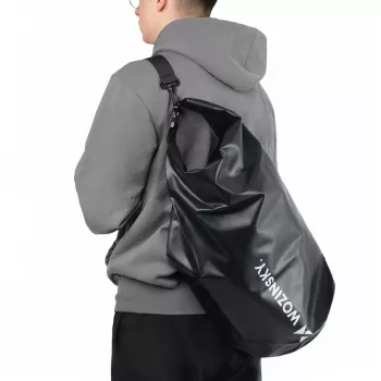 WOZINSKY WWK-30 30L ūdensnecaurlaidīga sausā soma kajakam un SUP, melna