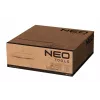 NEO TOOLS 90-037 Elektriskais sildītājs 2000W PTC keramikas ventilators ar regulējamu termostatu, aizsardzību pret pārkaršanu un apgāšanos, pārnēsāšanas rokturis, melns/pelēks