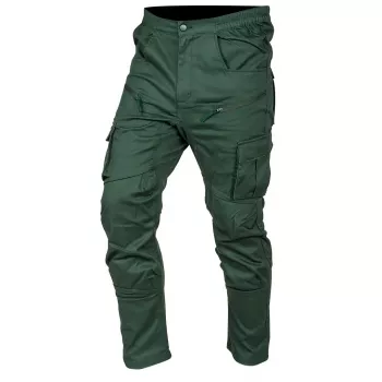 NEO TOOLS OUTDOOR Darba Jogger Bikses, Zaļas, M izmērs – Stretch kokvilna ar instrumentu cilpu