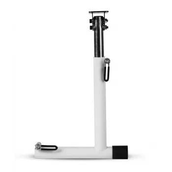 Wheel Stand Pro RGS DD White statīvs sacīkšu stūrei tiešās piedziņas (Direct Drive) riteņiem