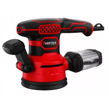 VERTEX Random Orbital Slīpmašīna 450W, 125mm, Maināms ātrums, Putekļu maiss
