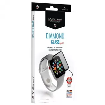 MYSCREEN PROTECTOR MS Diamond Glass Edge 3D 2.5D Apple Watch Ultra/Ultra 2 49mm sudraba