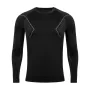 Vīriešu termoaktīvais apakšslāņa krekls Alpinus Active Base Layer melni pelēks GT43189 S
