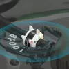 ROCKBROS Bērnu velosipēda zvans Rabbit Theme White
