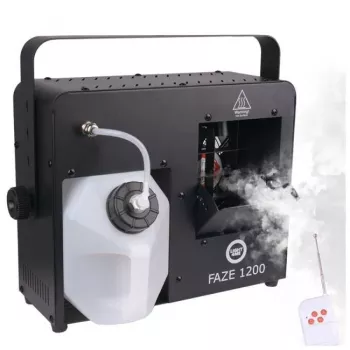 LIGHT4ME FAZE 1200 Hazer Pro dūmu mašīna 1200W DMX ar bezvadu tālvadību