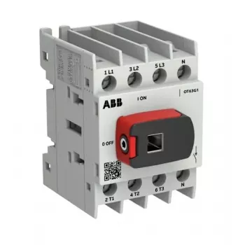 ABB OTOT63G1-4BSN2Plus slodzes pārtraucējs, 63 A, Frame G1, 4-polārs