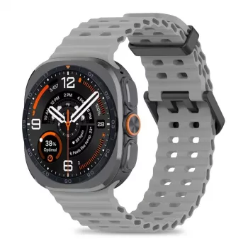 Tech-Protect Iconband Pro silikona siksniņa Samsung Galaxy Watch Ultra 1/2 47mm Grey
