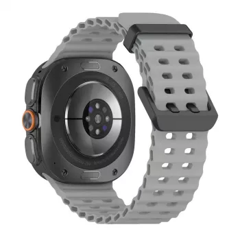 Tech-Protect Iconband Pro silikona siksniņa Samsung Galaxy Watch Ultra 1/2 47mm Grey