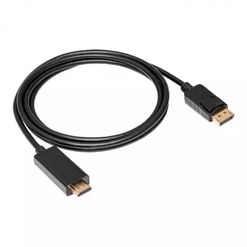 AKYGA AK-AV-05 DisplayPort uz HDMI kabelis 1,8 m melns