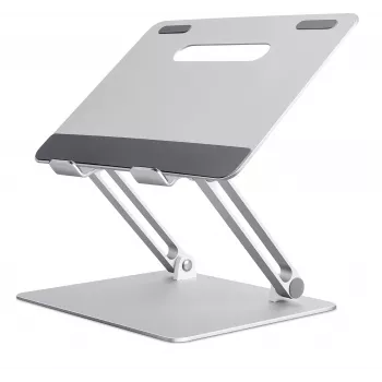 Camrock AP-2D klēpjdatora statīvs, 11–15,6 inch, regulējams augstums un leņķis, salokāms, alumīnijs (CR4280)