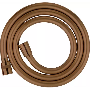 DEANTE Dušas šļūtene - 150 cm, nerūsējošais tērauds, hroms, pretvērpšanās, G 1/2 collas
