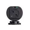 HURTEL V2L Adapter Type 2 uz Schuko 3500W ar jaudas displeju un maciņu - Melns
