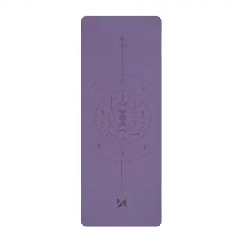 Wozinsky WNSP-NKP dabīgā kaučuka jogas un vingrošanas paklājiņš 183 x 61 x 0,5 cm purpursarkanā krāsā