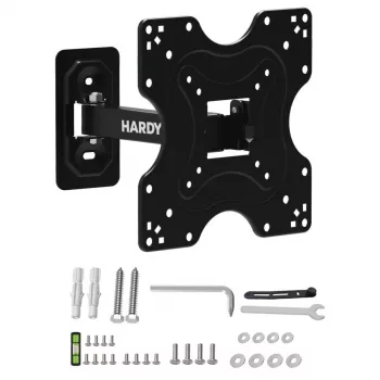 3mk Hardy SlimGrip 20 magnētiskais tālruņa turētājs ar statīvu, MagSafe saderīgs, cinka sakausējums, melns