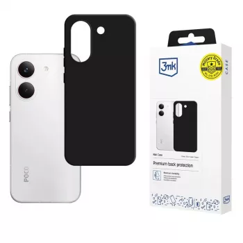3mk Matt Case POCO X8 Pro — melns