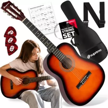 SUPRIMO CG34 SB 3/4 klasiskā ģitāra Sunburst