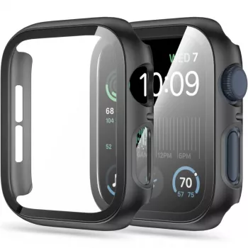 Tech-Protect Defense360 Apple Watch 4/5/6/SE/1/2/3 (40mm) melns aizsargmacītis
