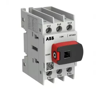 ABB OT Plus OT16G1-3BS16 A slodzes atslēgšanas slēdzis, Frame G1, 3-poliem, ar rokturi
