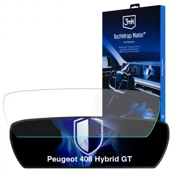 3MK PROTECTION TechWrap matēta instrumentu paneļa aizsargplēve Peugeot 408 Hybrid GT