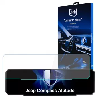 3MK PROTECTION Jeep Compass Altitude (2026 - ) 3mk TechWrap matēts centrālā displeja ekrāna aizsargs