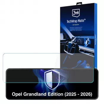 3MK PROTECTION Opel Grandland Edition (2025-2026) 3mk TechWrap matēts centrālā displeja ekrāna aizsargs