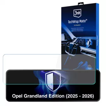 3MK PROTECTION Opel Grandland Edition (2025-2026) 3mk TechWrap matēts centrālā displeja ekrāna aizsargs