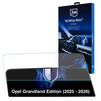 3MK PROTECTION Opel Grandland Edition (2025-2026) TechWrap matēta paneļa aizsargplēve