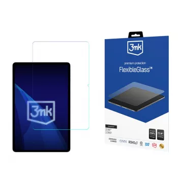 3MK PROTECTION FlexibleGlass ekrāna aizsargs Honor Pad 20 12.1 / līdz 13 collu planšetdatoriem - hibrīdais stikls, 7H, oleofobs, pilns pārklājums, viegla uzstādīšana