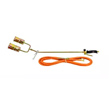 AWTOOLS AW13855 gāzes lodlampa – pjezo aizdedze, lodēšanai un cietlodēšanai, 1300°C, EN417